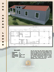 Aspen Lodge with no loft PDF Brochure
