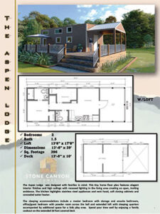 Aspen Lodge with loft PDF Brochure